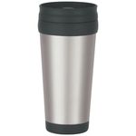 16 Oz. Stainless Steel Slide Action Travel Tumbler -  