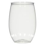 16 Oz. Stemless Wine Glass - Clear
