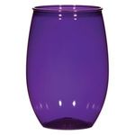 16 Oz. Stemless Wine Glass - Purple