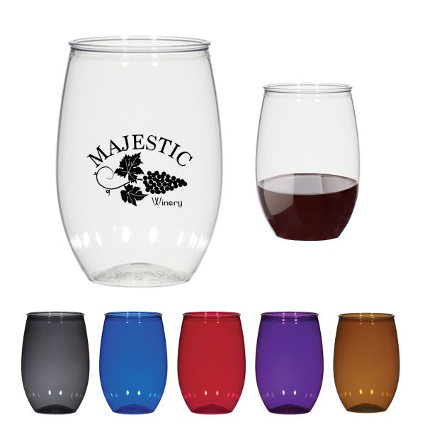 Main Product Image for Custom Printed 16 Oz. Stemless Wine Glass