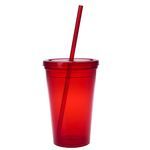 16 Oz. Sunsplash Double Wall Tumbler -  