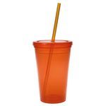 16 Oz. Sunsplash Double Wall Tumbler -  