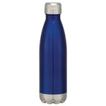 16 Oz. Swiggy Stainless Steel Bottle Gift Set - Blue