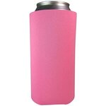 16 oz. Tall Boy Scuba Coolie - Neon Pink