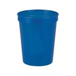 16 oz. Translucent Stadium Cup - Translucent Blue