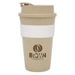 16 Oz. Wheat Travel Tumbler -  