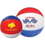 16" Red-White-Blue Beach Ball -  