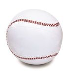 16" Sport Beach ball - White-red
