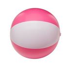 16" Two-Tone Beach Ball - Pink-white