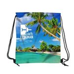 16" W X 18" H POLYESTER DRAWSTRING BACKPACK