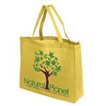 16" x 12" Tote Bag with 6" Gusset - Yellow