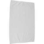 1625 Full Color Golf Towel with Hook/Grommet - White