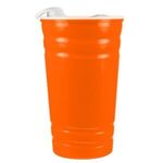 16oz Fiesta Cup with Lid - Orange