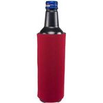 16oz Tall Bottle Cooler 1 side imprint - Red