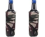 16oz Tall Bottle Cooler 2 side imprint - Camouflage