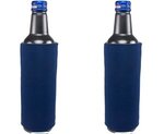 16oz Tall Bottle Cooler 2 side imprint - Navy Blue