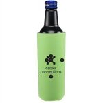 16oz Tall Bottle Cooler 2 side imprint - Neon Green