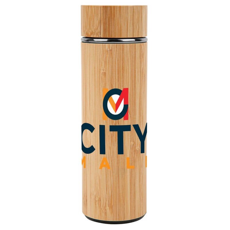 Main Product Image for 16 Oz. Vacuum-Sealed Eco Bamboo Bottle