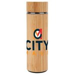 16oz. Vacuum-Sealed Eco Bamboo Bottle -  