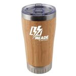 17 oz Bamboo Stainless Steel Tumbler - Natural