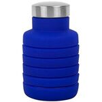 17 oz Collapsible Silicon Water Bottle -  