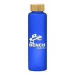 17 Oz. Belle Glass Bottle With Bamboo Lid -  