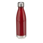 17 oz. Cascade Stainless Steel Bottle - Brick Red