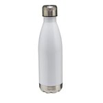 17 oz. Cascade Stainless Steel Bottle - White