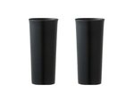 17 oz. "Colosseum" Plastic Stadium Cup - Black