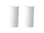 17 oz. "Colosseum" Plastic Stadium Cup - White