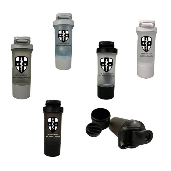 Main Product Image for Custom Printed Fitness Multi Compartment Bottle - 17 oz