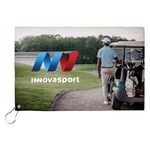 17x11 Sublimated Golf Towel - 200GSM