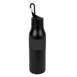 18 Oz. Beckley Stainless Steel Bottle - Black With Black