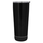 18 OZ. CADENCE STAINLESS STEEL TUMBLER WITH SPEAKER - Matte Black