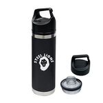 18 Oz. Davenport Stainless Steel Bottle - Black