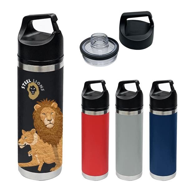 Main Product Image for 18 Oz Full Color Davenport Stainless Steel Bottle