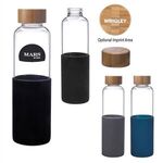 18 Oz. James Glass Bottle - Black