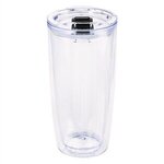 19 Oz. Everest Clarity Tumbler - Clear-black