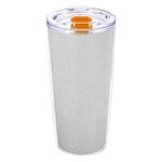 19 Oz. Everest Clarity Tumbler With Insert - Orange