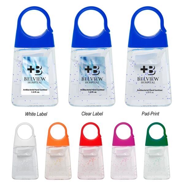 Main Product Image for Custom Printed 1.35 Oz. Hand Sanitizer With Color Moisture Beads