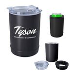 2-In-1 Copper Insulated Beverage Holder And Tumbler -  