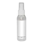 2 Oz. USA Made Hand Sanitizer Spray Bottle - Clear