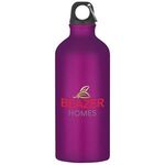 20 Oz. Aluminum Tundra Bike Bottle - Metallic Purple