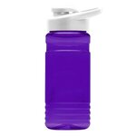 20 OZ. Big Grip Transparent Bottle -Drink-thru Lid