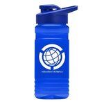 20 OZ. Big Grip Transparent Bottle -Drink-thru Lid