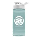 20 OZ. Big Grip Transparent Bottle -Drink-thru Lid