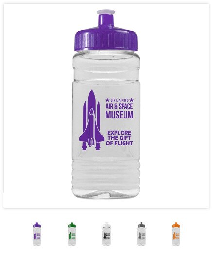 Main Product Image for 20 Oz. Clear Sports Bottle with Push-pull lid