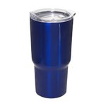 20 oz. Double Wall Tumbler with Vacuum Sealer - Blue