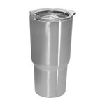 20 oz. Double Wall Tumbler with Vacuum Sealer - Silver