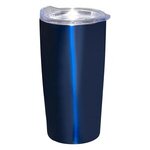 20 oz. Emperor Vacuum Tumbler -  Metallic Navy Blue
